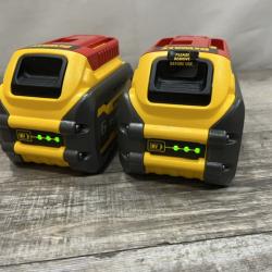 AS-IS DEWALT FLEXVOLT 20V/60V MAX Lithium-Ion 6.0Ah Battery Pack (2 Pack)