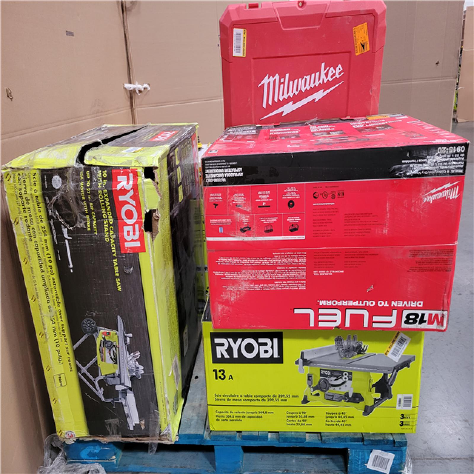 CALIFORNIA AS-IS TOOL PALLET