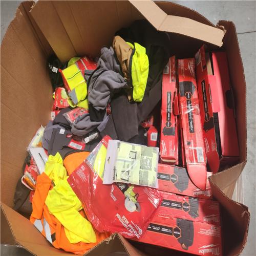 CALIFORNIA AS-IS MiLWAUKEE CLOTHING PALLET
