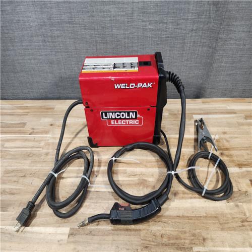HOUSTON LOCATION - AS-IS LINCOLN ELECTRIC WELD-PAK 90i FC Flux-Cored Wire Feeder Welder (No Gas)