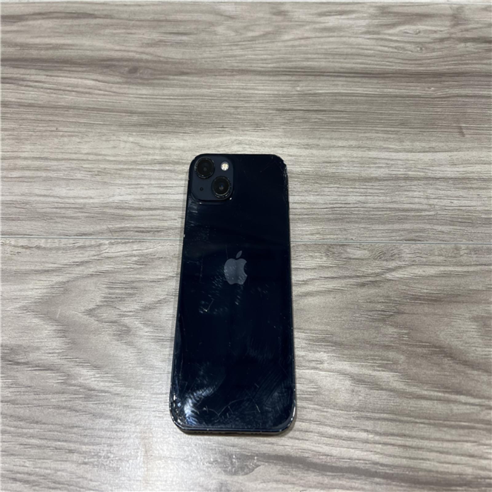 AS-IS Apple iPhone 13 128GB MLML3LL/A  Midnight