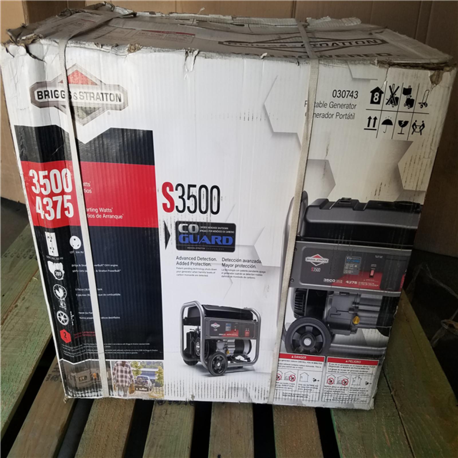 California AS-IS Briggs & Stratton Portable Generator