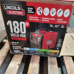 CALIFORNIA AS-IS LINCOLN ELECTRIC 180 WELD-PAK