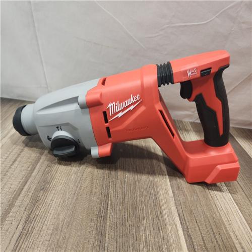 AS-IS- Milwaukee M18 18V Lithium-Ion Brushless Cordless 1 in. SDS-Plus D-Handle Rotary Hammer (Tool-Only)