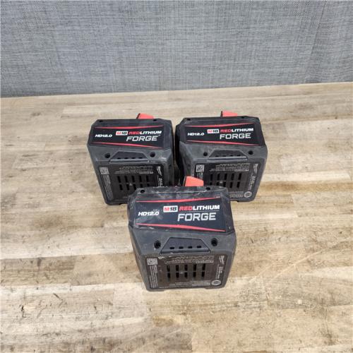 HOUSTON LOCATION - AS-IS MILWAUKEE FORGE BATTERY PACK QTY - 3