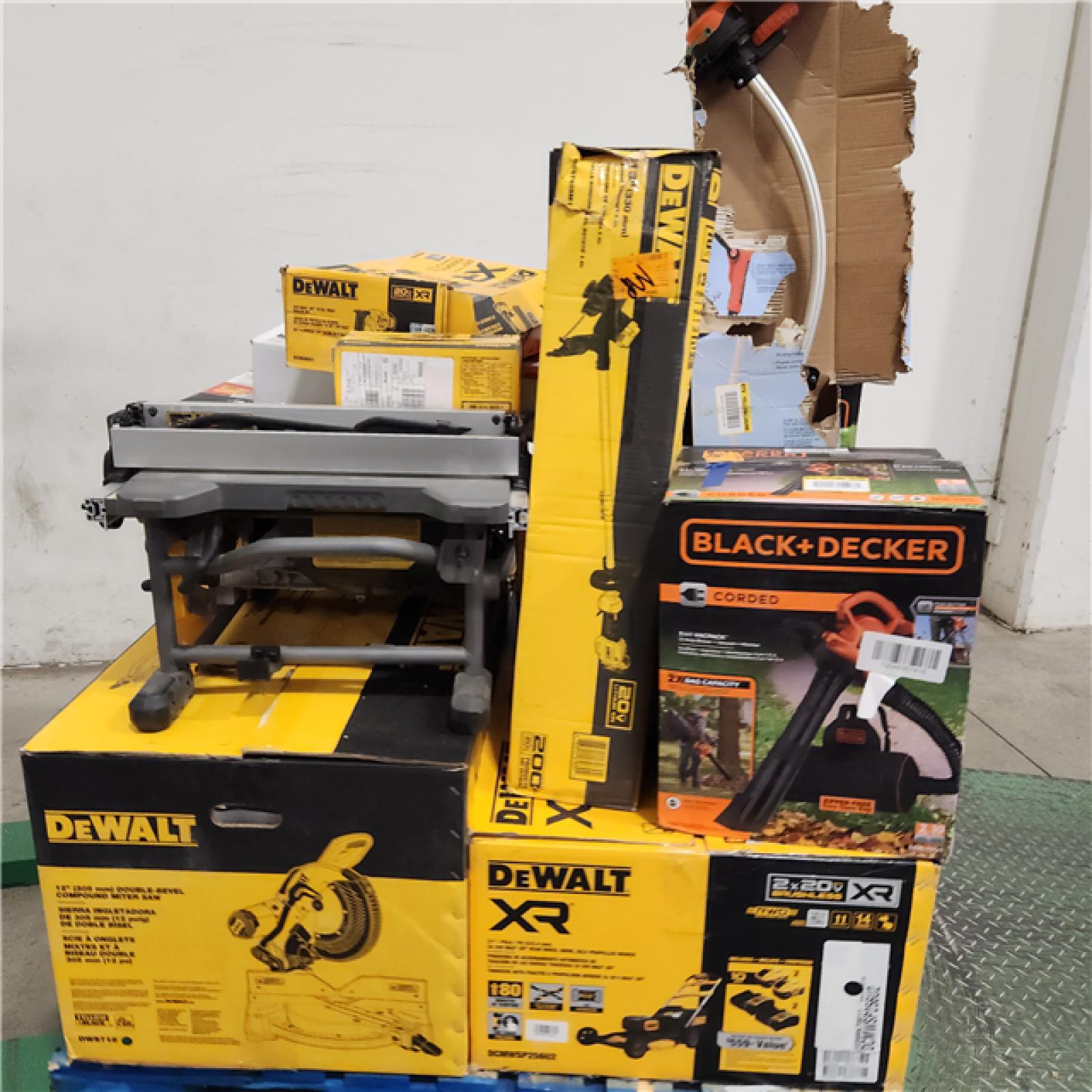 Dallas Location - As-Is DEWALT Tool Pallet