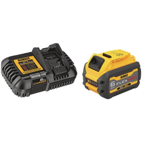 NEW - DEWALT 20V/60V MAX FLEXVOLT Lithium-Ion 9.0Ah Battery and Charger Starter Kit