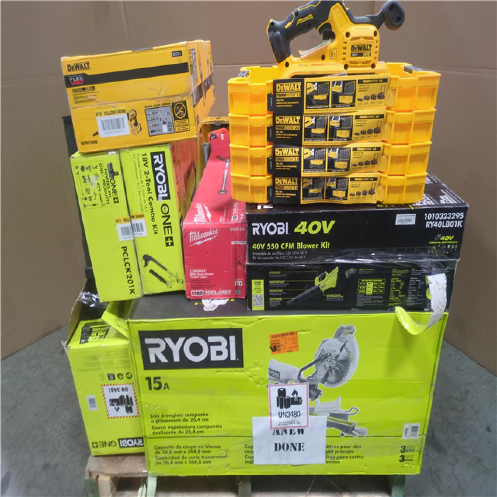 CALIFORNIA AS-IS TOOL PALLET