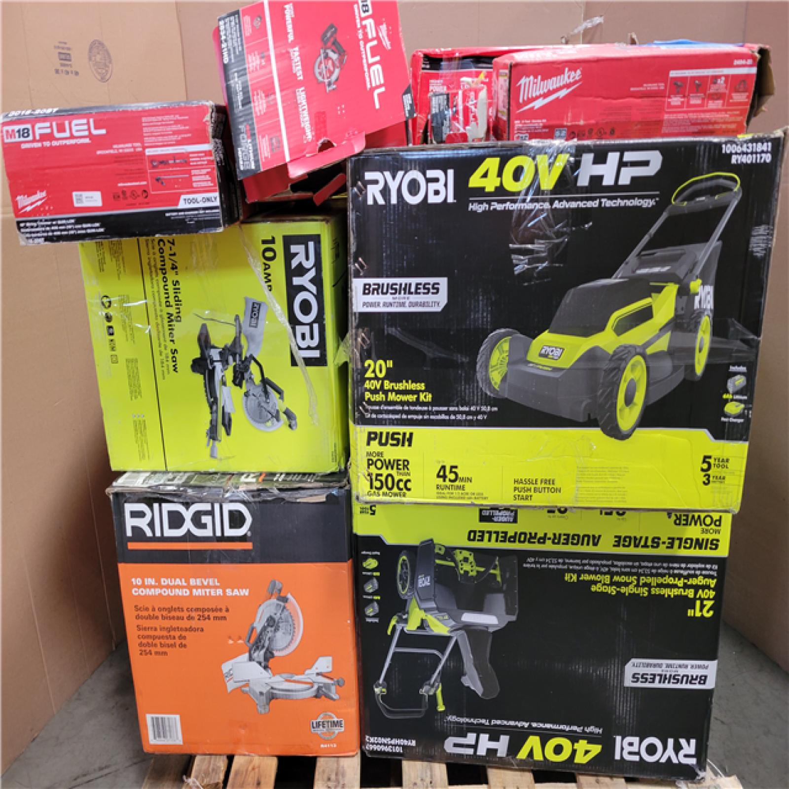 CALIFORNIA AS-IS TOOL PALLET