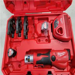 CALIFORNIA AS-IS MILWAUKEE M12 FORCE LOGIC PRESS TOOL