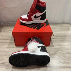 Nike Air Jordan 1 High OG Satin Snake - Red/Black/White - SZ 6.5