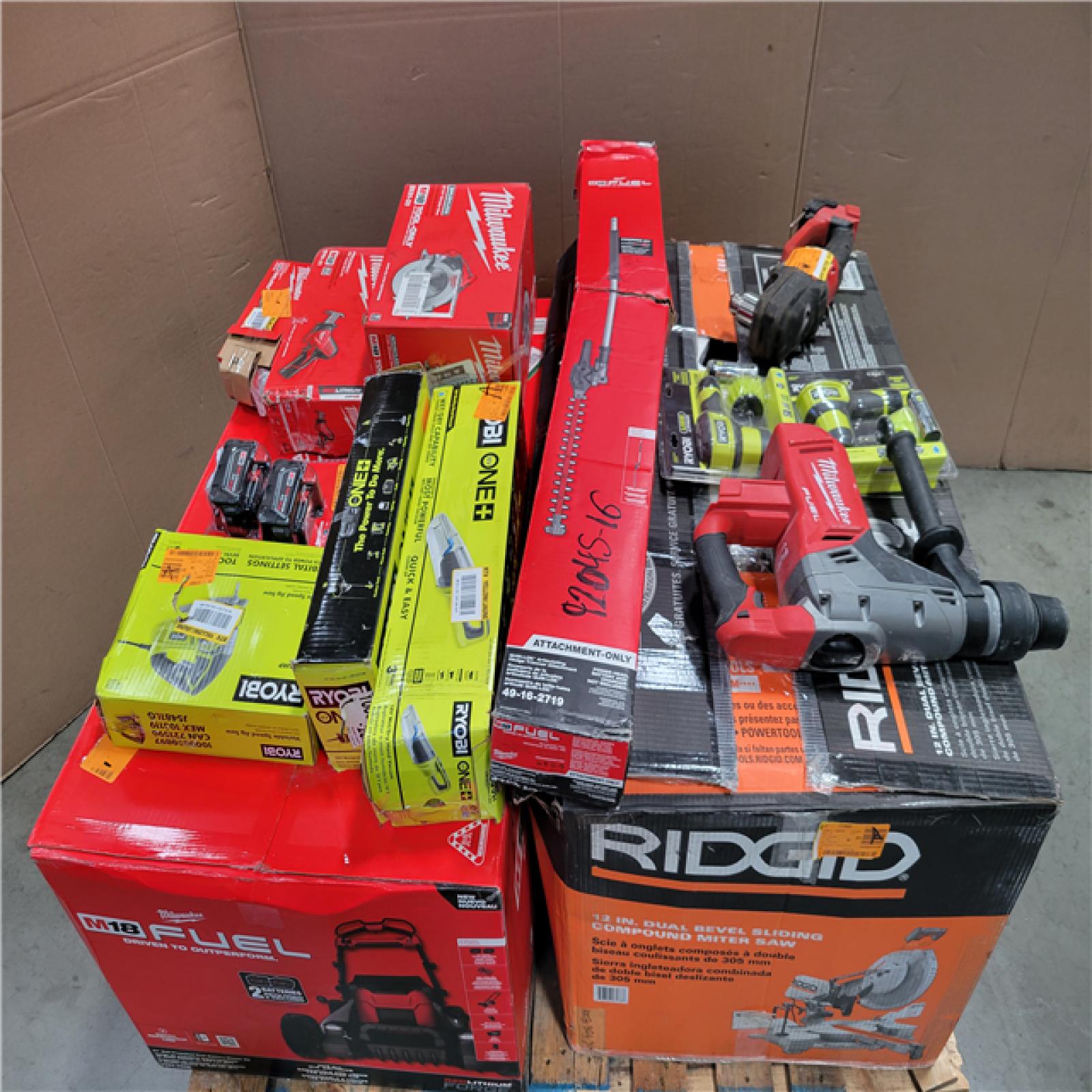 CALIFORNIA AS-IS TOOL PALLET