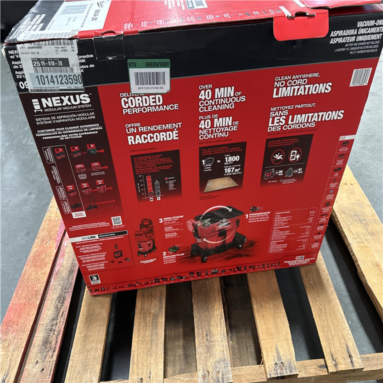 California NEW Milwaukee 6 gallon Wet/Dry Vacuum (Tool Only)