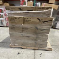 DALLAS LOCATION - Holly Springs 52 in. LED Indoor Brushed Nickel Ceiling Fan with Light Kit PALLET-(20 UNITS)