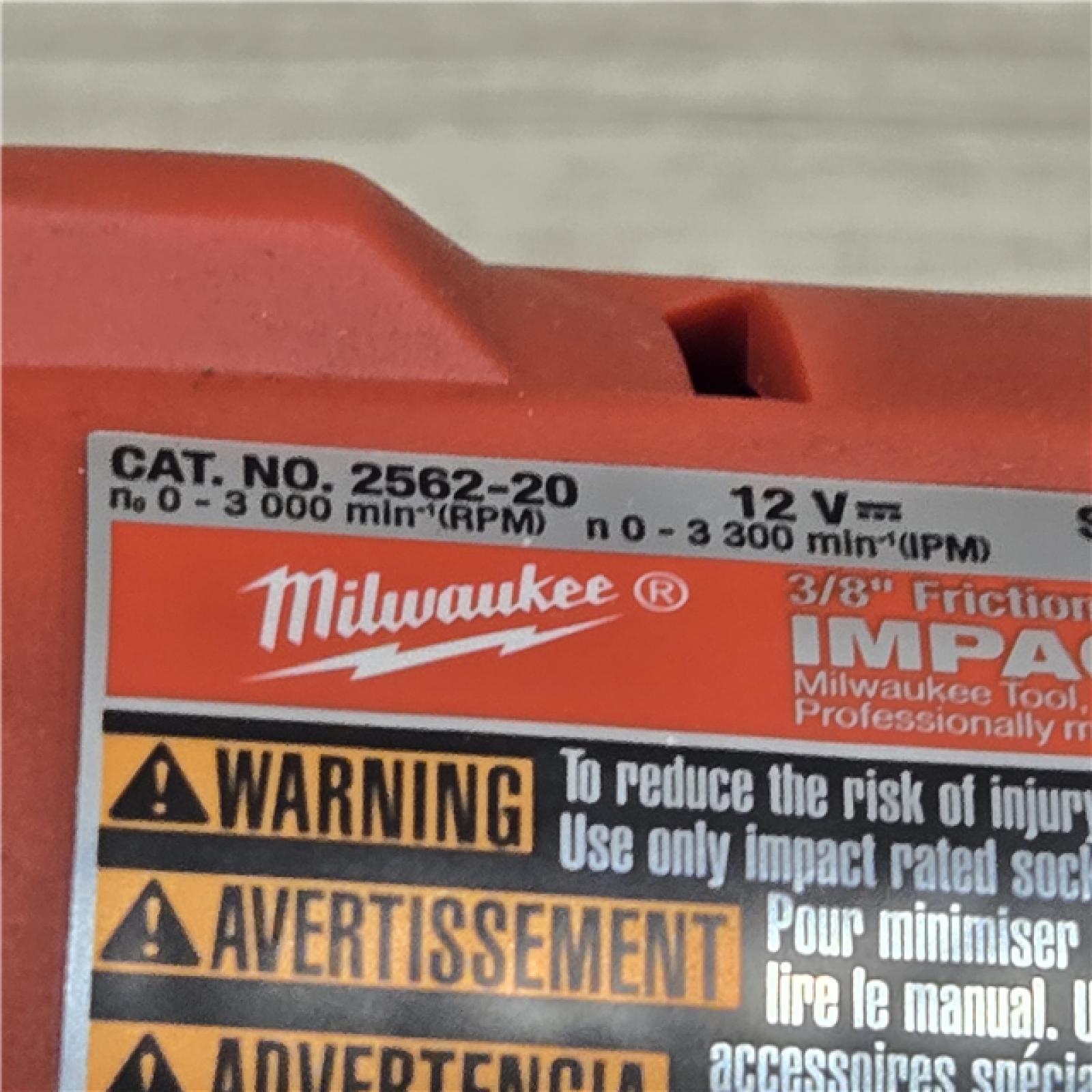 AS-IS Milwaukee M12 FUEL M12 3/8 in. Cordless High Torque Impact Wrench (Tool-Only)