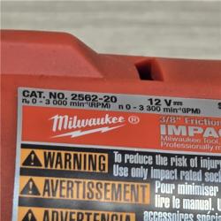 AS-IS Milwaukee M12 FUEL M12 3/8 in. Cordless High Torque Impact Wrench (Tool-Only)