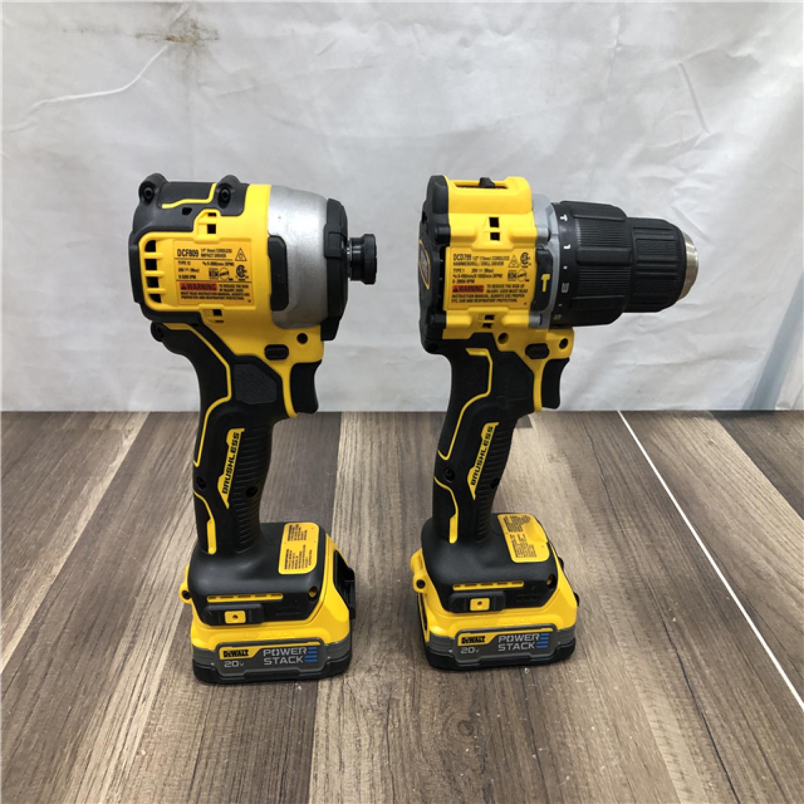 AS-IS DEWALT 20V MAX Lithium-Ion Cordless 2-Tool Combo Kit