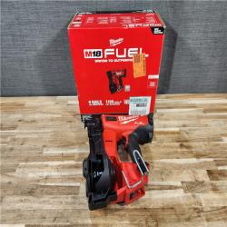 HOUSTON LOCATION - AS-IS Milwaukee FUEL 18-Volt Lithium-Ion Brushless Cordless Coil Roofing Nailer (Tool Only)