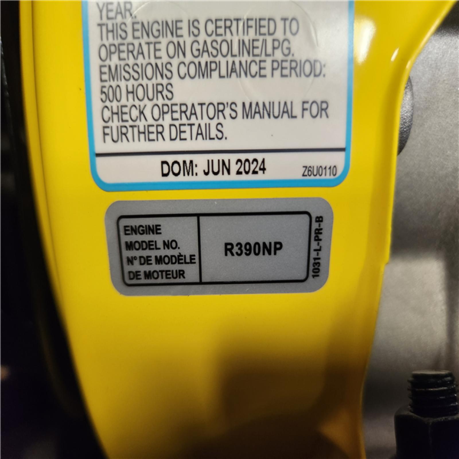 Phoenix Champion Power Equipment 7850/6250-Watt Recoil Start Gasoline and Propane Powered Dual Fuel Portable Generator with CO Shield