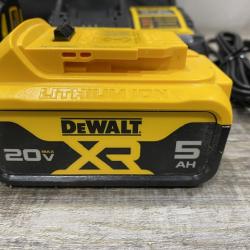 AS-IS DEWALT 20V MAX Lithium-Ion Cordless 1/2 in. Impact Wrench Kit