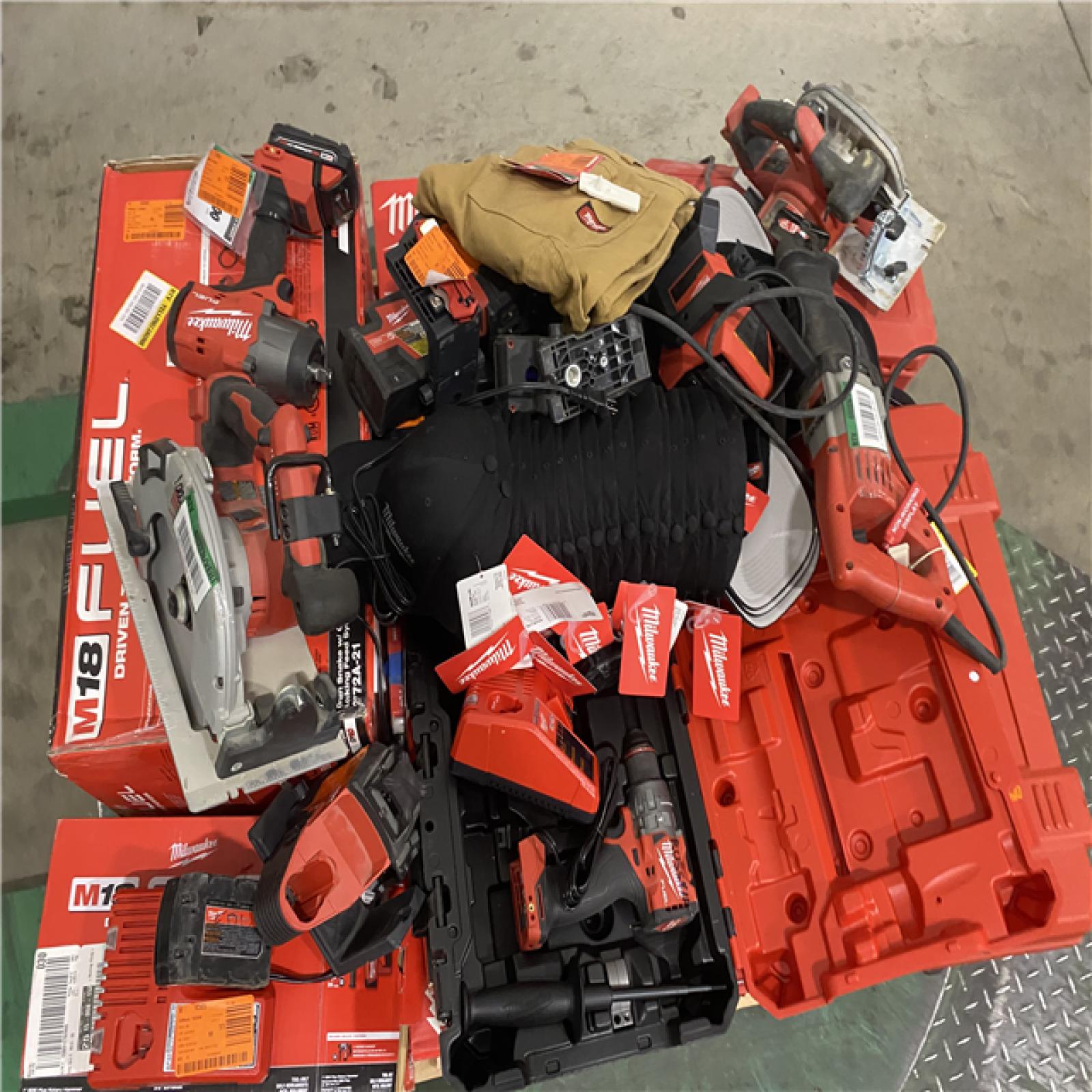 Dallas Location - As-Is MILWAUKEE Tool Pallet