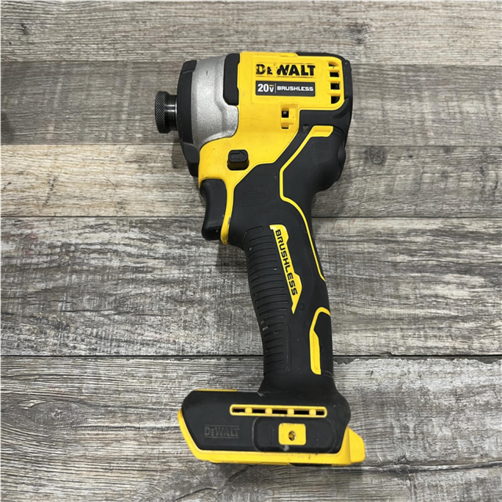 AS-IS DEWALT Atomic 20V Max Lithium-Ion Brushless Cordless Compact 1/4 in. Impact Driver Kit
