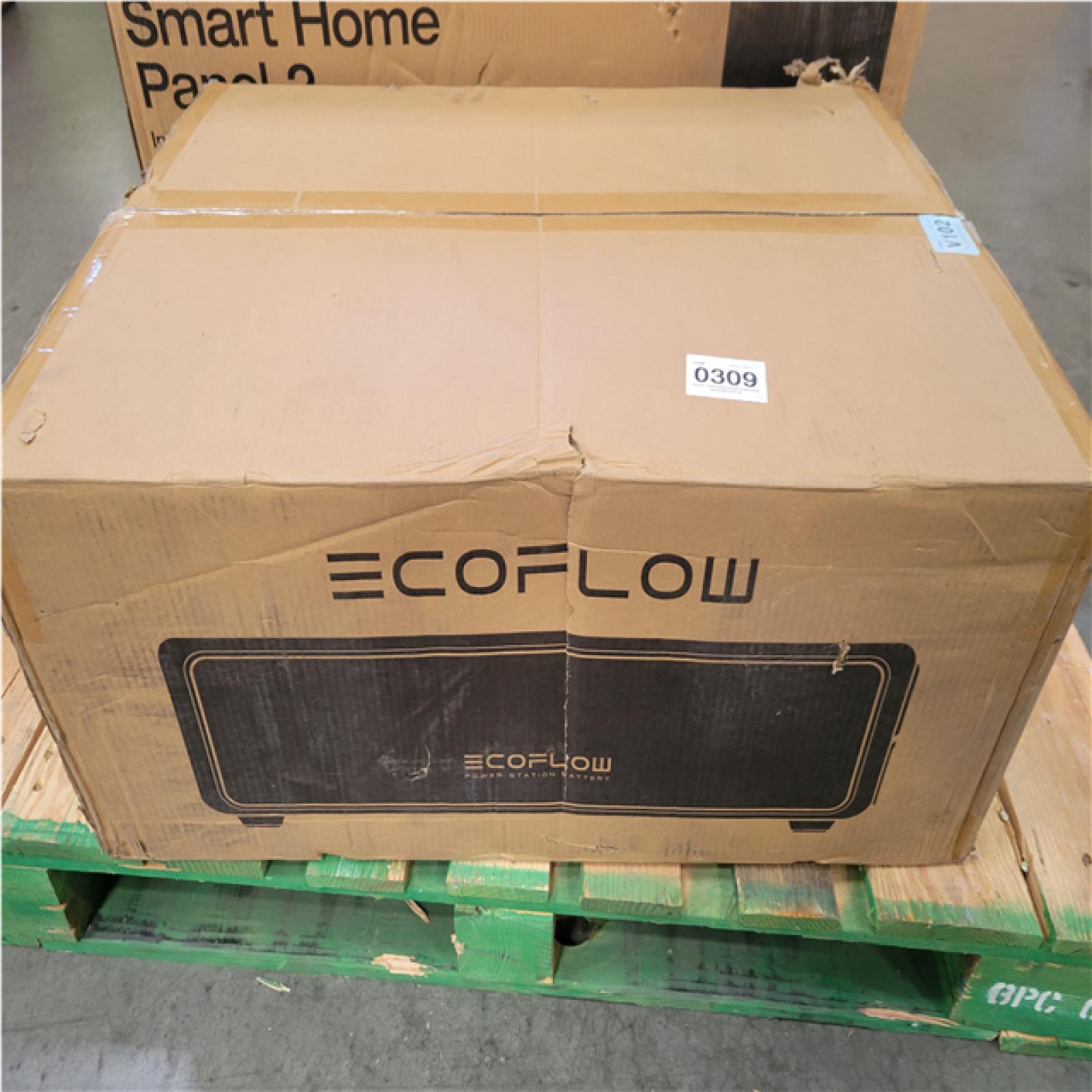 CALIFORNIA NEW ECO FLOW POWER STATION BATTERY WITH ECOFLOW SMART HOME PANEL 2