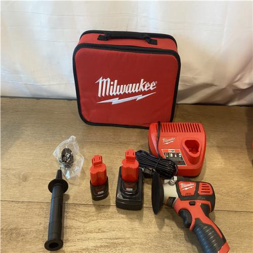 AS-IS Milwaukee 12V Lithium-Ion Cordless Variable Speed Polisher/Sander Kit