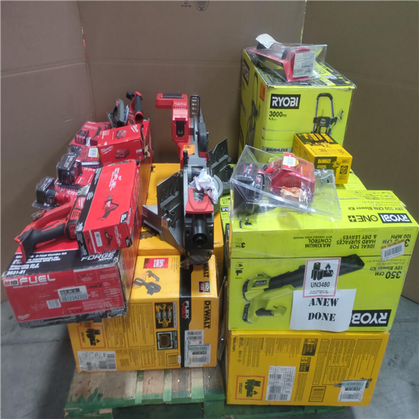 CALIFORNIA AS-IS TOOL PALLET