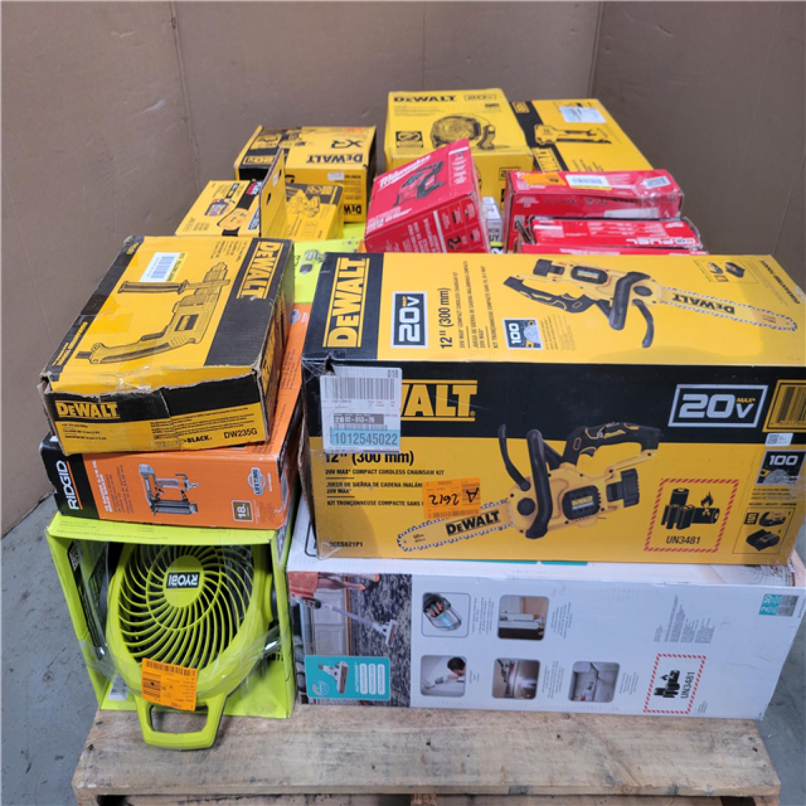 CALIFORNIA AS-IS TOOL PALLET