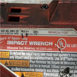 AS-IS Milwaukee FUEL 18V Lithium-Ion Brushless Cordless 1/2 in. Impact Wrench with Friction Ring (Tool-Only)