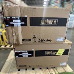 DALLAS LOCATION - Weber Genesis S-315 3-Burner Natural Gas Grill in Stainless Steel PALLET- (2 UNITS)