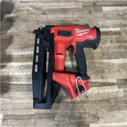Houston Location AS-IS Milwaukee FUEL 18-Volt Lithium-Ion Brushless Cordless Gen ll 16-Gauge Straight Finish Nailer (Tool Only)
