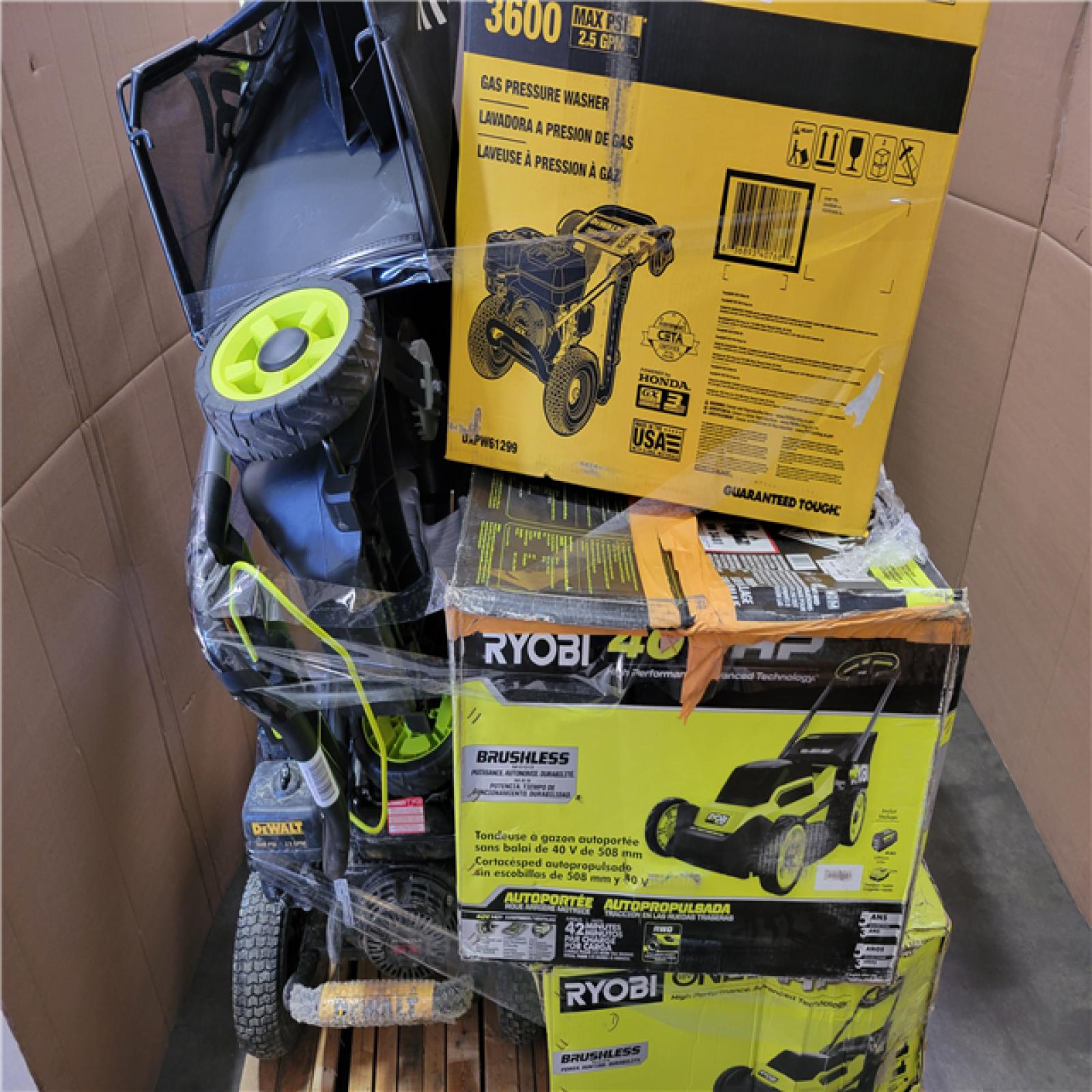 CALIFORNIA AS-IS OUTDOOR POWER EQUIPMENT