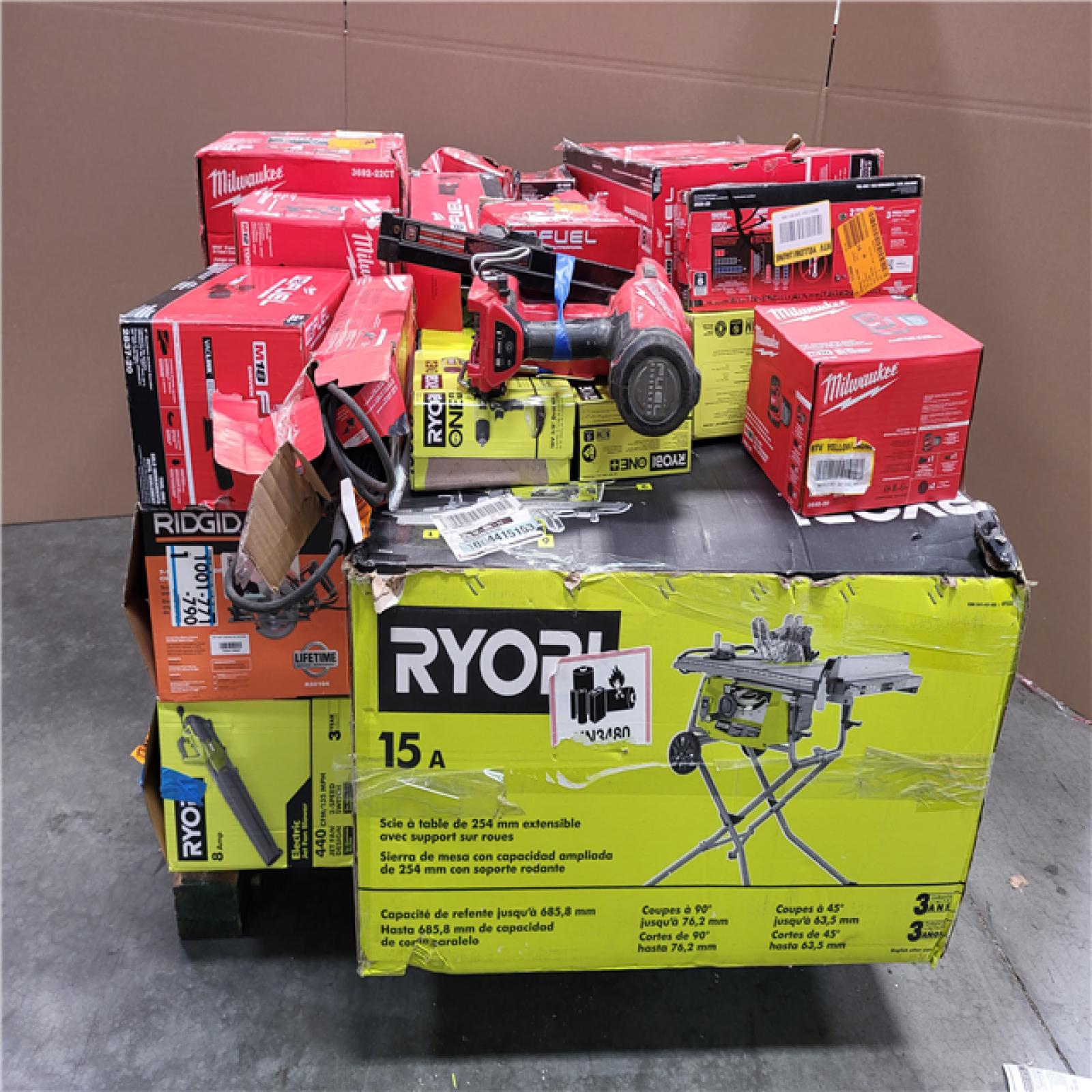 CALIFORNIA AS-IS TOOL PALLET