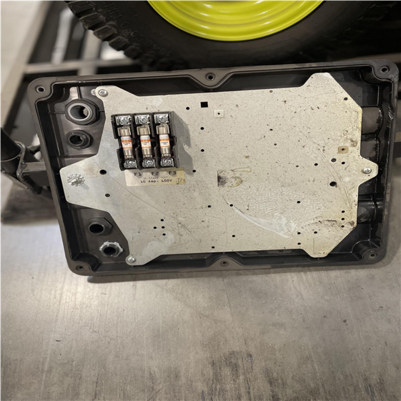 DALLAS LOCATION- AS-IS RYOBI 80V HP 54 ELECTRIC ZERO TURN RIDING MOWER