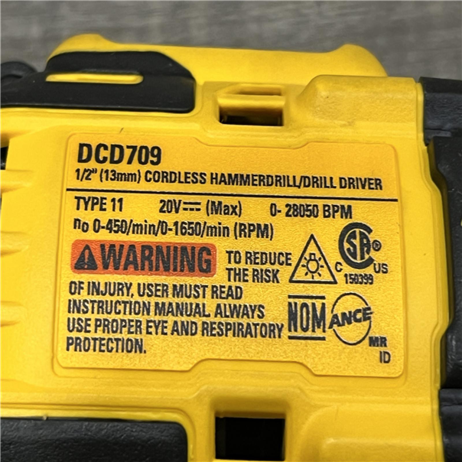 AS-IS DEWALT ATOMIC 20-Volt MAX Lithium-Ion Cordless Hammer Drill/Impact Combo Kit