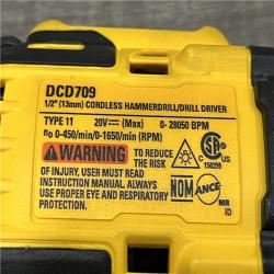 AS-IS DEWALT ATOMIC 20-Volt MAX Lithium-Ion Cordless Hammer Drill/Impact Combo Kit