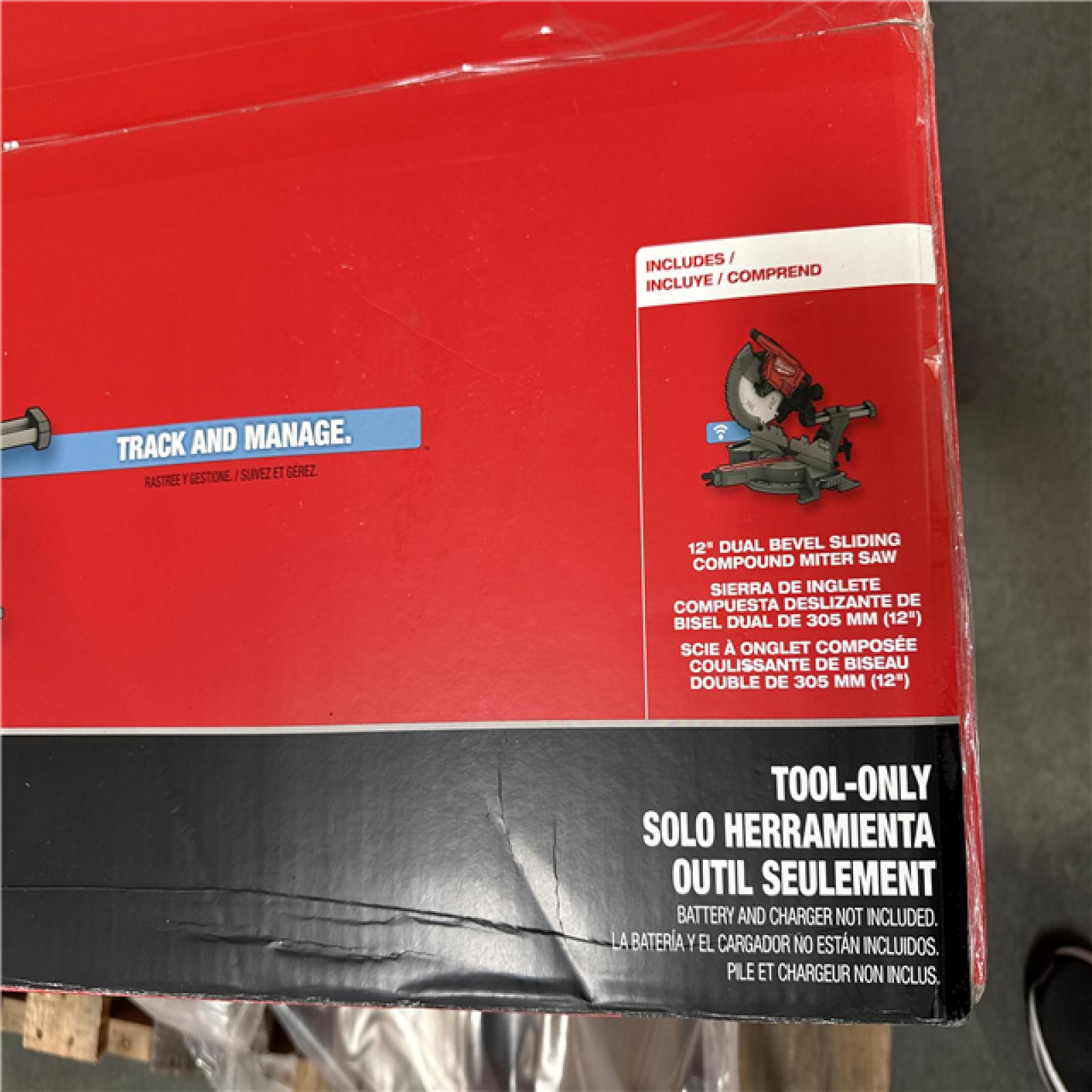 California NEW Milwaukee 12 Dual Bevel Sliding Compound Miter Saw (Tool Only)
