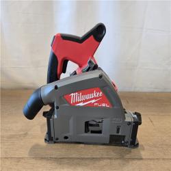 AS-IS Milwaukee FUEL 18V Cordless 6-1/2 in. Plunge Cut Track Saw (Tool-Only)