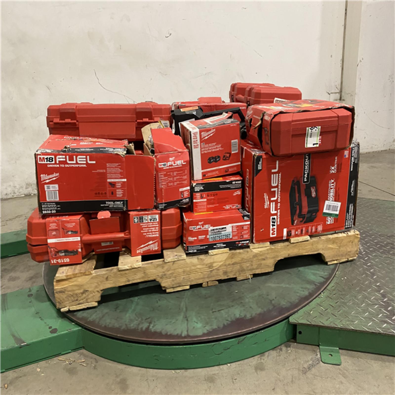 Dallas Location - As-Is MILWAUKEE Tool Pallet