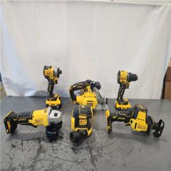 AS-IS- Dewalt 20-Volt MAX ToughSystem Lithium-Ion 6-Tool Cordless Combo Kit