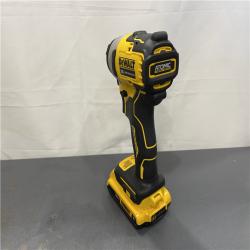 AS-IS - DeWALT ATOMIC 20V Max Lithium-Ion Brushless Cordless Compact 1/4 in. Impact Driver Kit