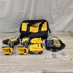 AS-IS DEWALT 20V MAX XR Hammer Drill/ Impact Driver Kit