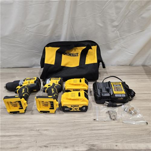 AS-IS DEWALT 20V MAX XR Hammer Drill/ Impact Driver Kit