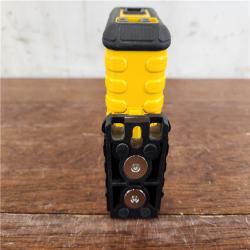 AS-IS DEWALT 100 ft. Red Self-Leveling 3-Spot Laser Level Kit w/ Case