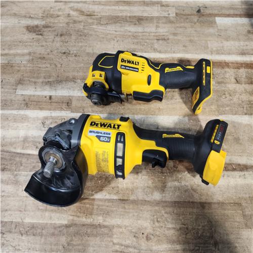Houston Location AS-IS Dewalt Grinder and Oscillating Multi Tool