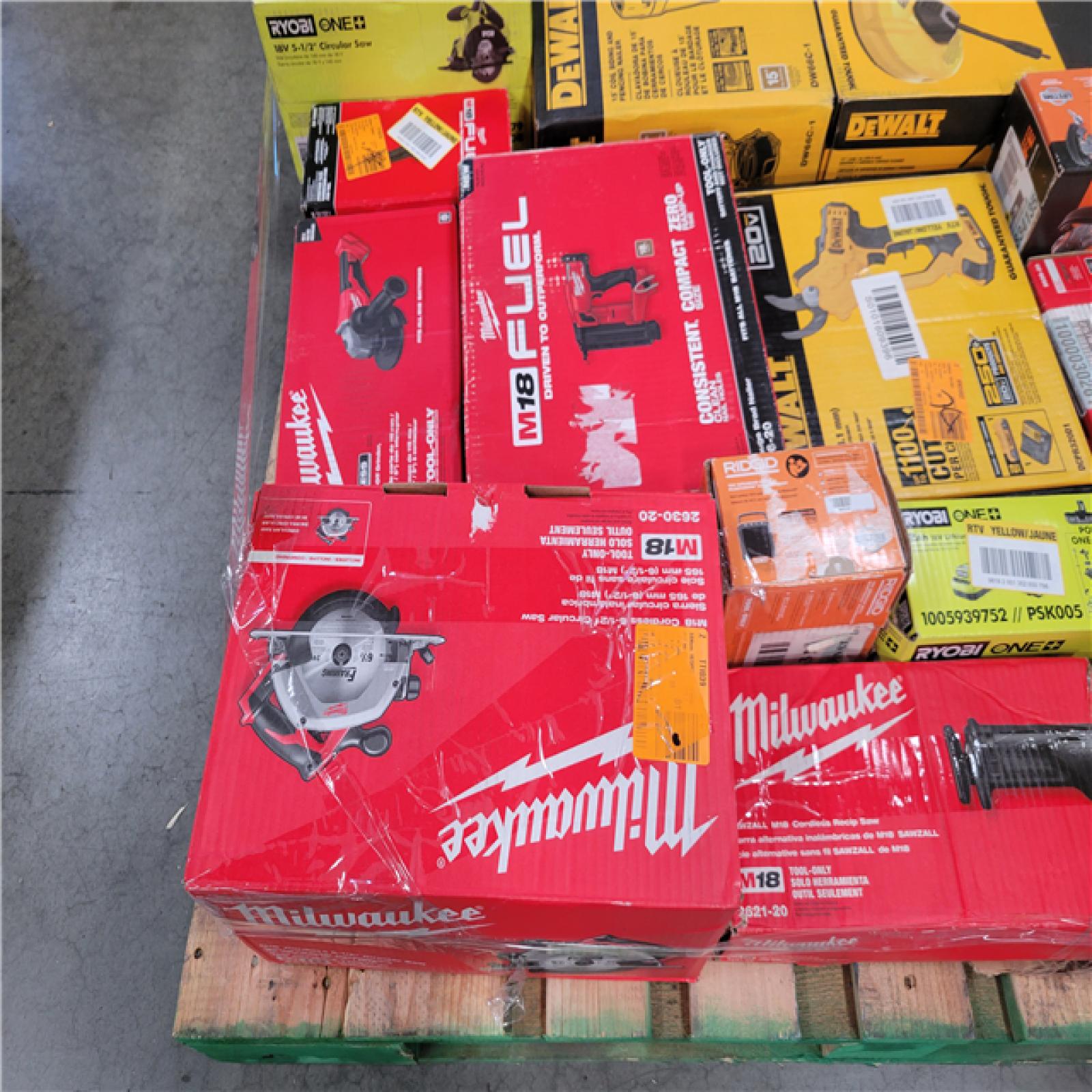 CALIFORNIA AS-IS TOOL PALLET