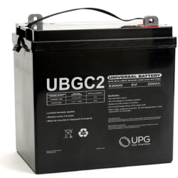 DALLAS LOCATION- AS-IS UPG UNIVERSAL BATTERY UBGC2 PALLET (25 UNITS) (Total Retail $7 500)
