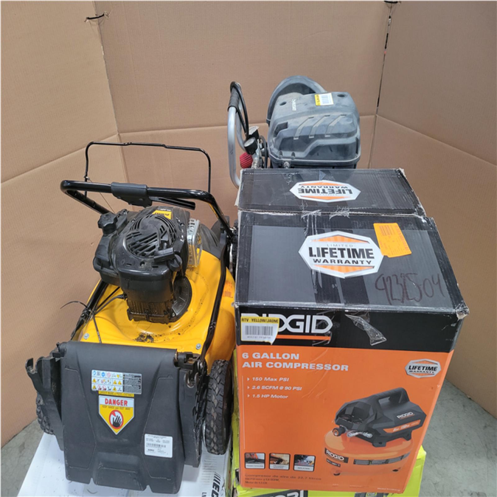 CALIFORNIA AS-IS OUTDOOR POWER EQUIPMENT